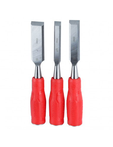 JUEGO FORMONES PARA MADERA 3 PIEZAS