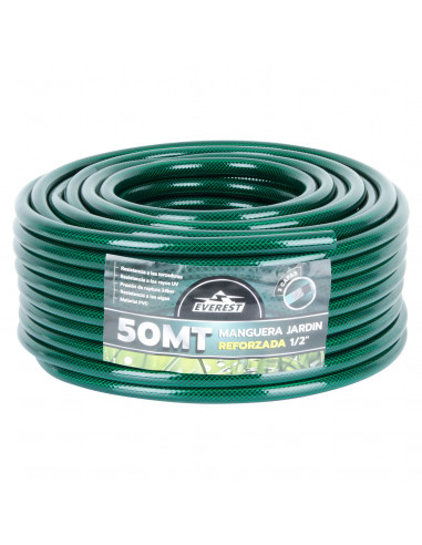 MANGUERA JARDIN REFORZADA 1/2"x 50 mt